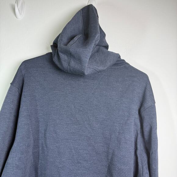 JCrew Authentic Fleece Hoodie Preppy Pullover Winter Men XL Long Sleeve Outdoor - Picture 7 of 13